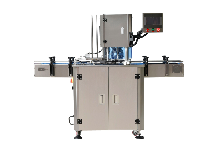 Automatic snack food can seaming machine