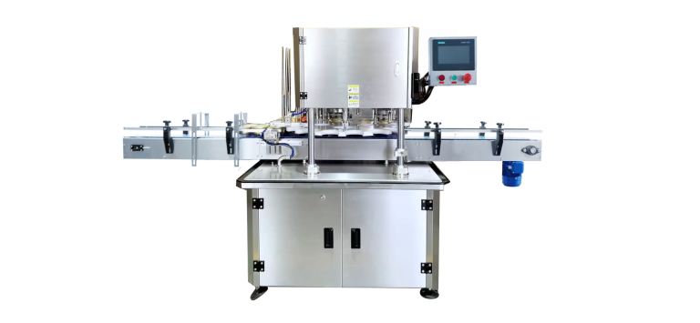 A simple solution of automatic capping machine for bottle