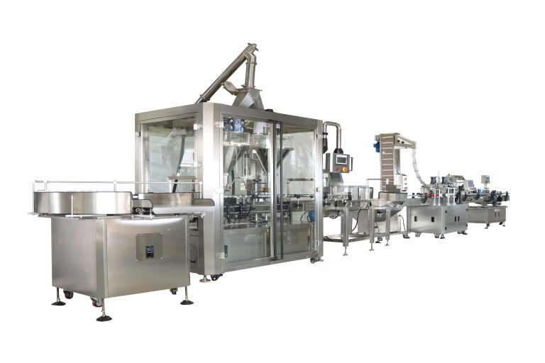 Automatic milk powder can packaging production line