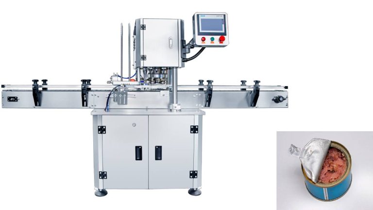 Canned food can sealing machine for Metal can