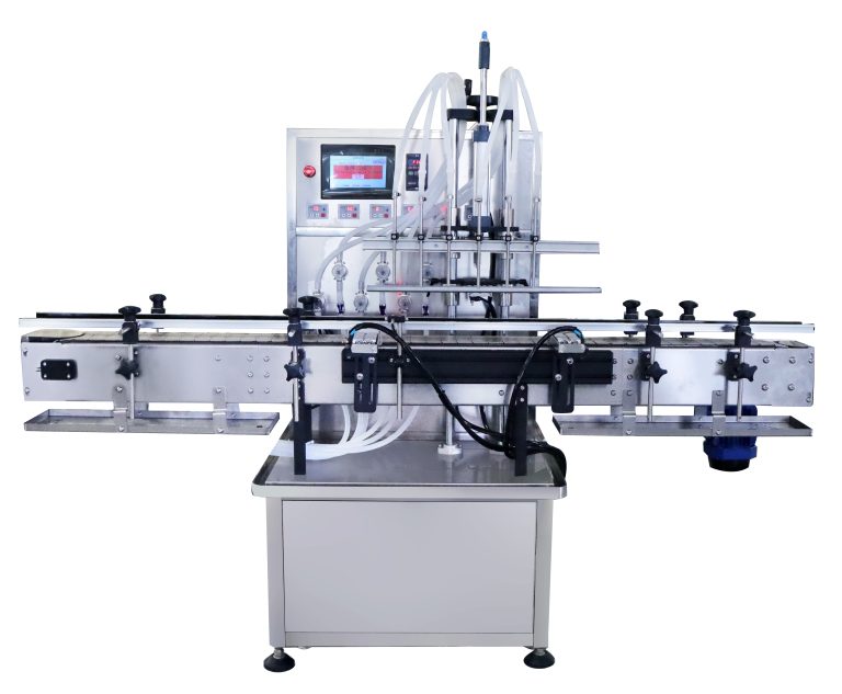 Magnetic pump liquid filling machine