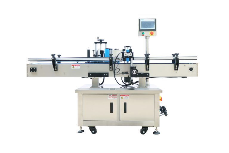 Automatic Transparent sticker labeling machine for round jar