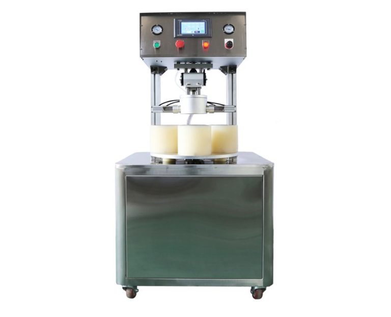 Semi auto glass jar lug capping machine