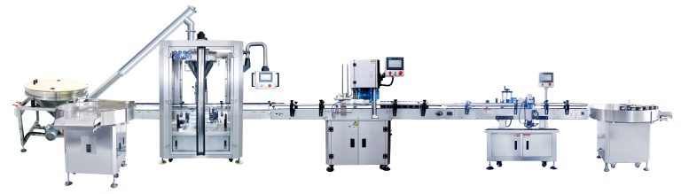 Ceresals Powder Filling Sealing Labeling Machine Line